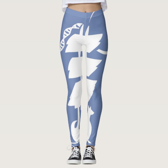 Leggings para el barco de los genes (blanco) (Anverso)