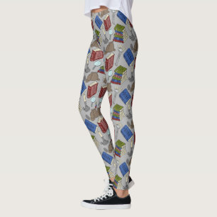 Leggings Para los lectores Misteriosas Novelas Libros Patte