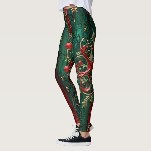 Leggings para Navidades góticos (Izquierda)