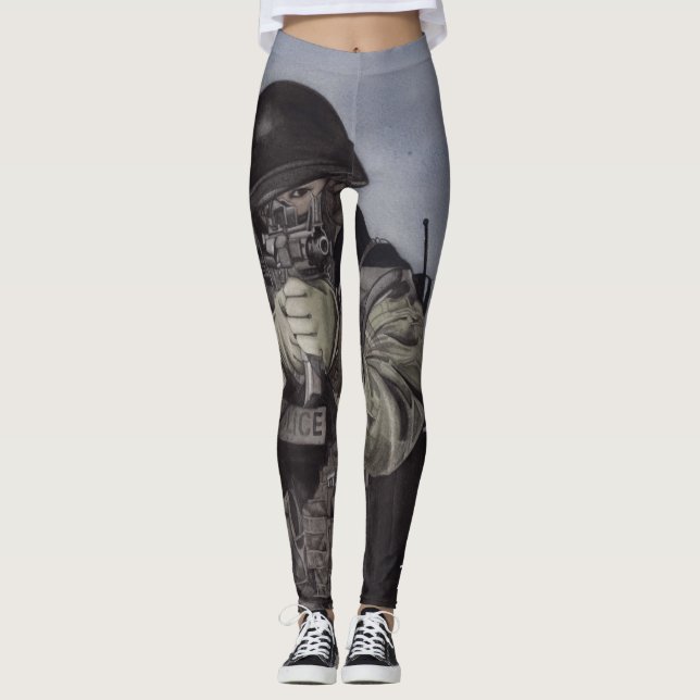 Leggings Para Servir Y Proteger NOMBRE Personalizado Legali (Anverso)