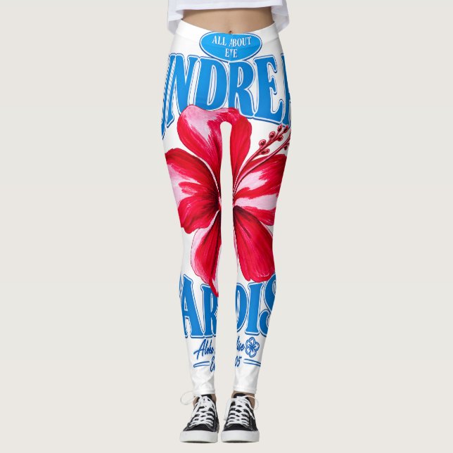 Leggings 🌺 Paraíso del sueño soleado (Anverso)