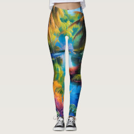 Leggings Paraíso tropical II