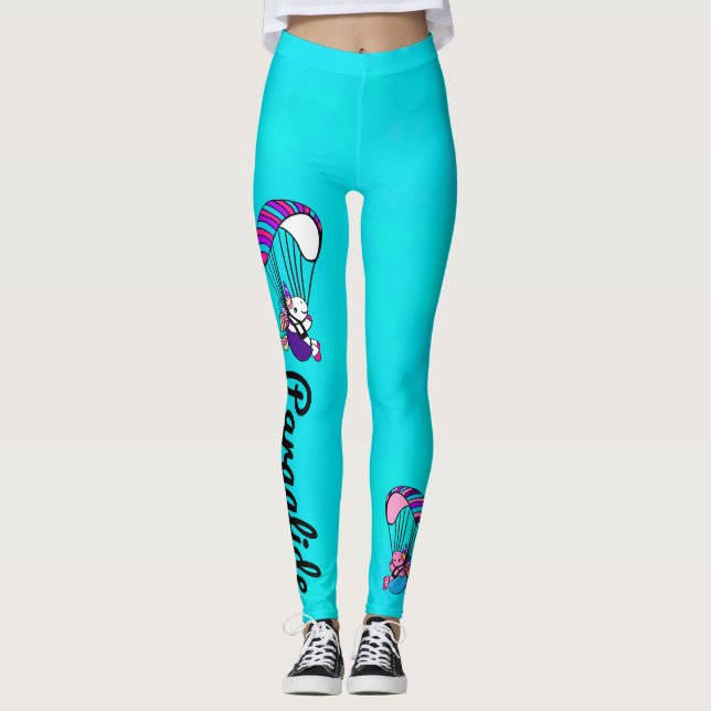 Leggings Parapente unicornio (Anverso)