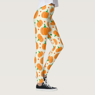 Leggings Parche de calabaza clásico