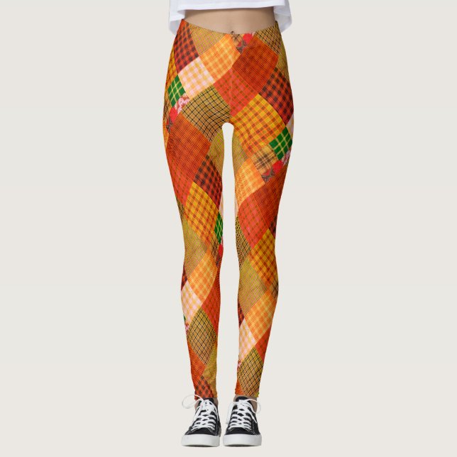 Leggings Parche rústico del techo (Anverso)