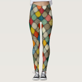 Leggings parches retro