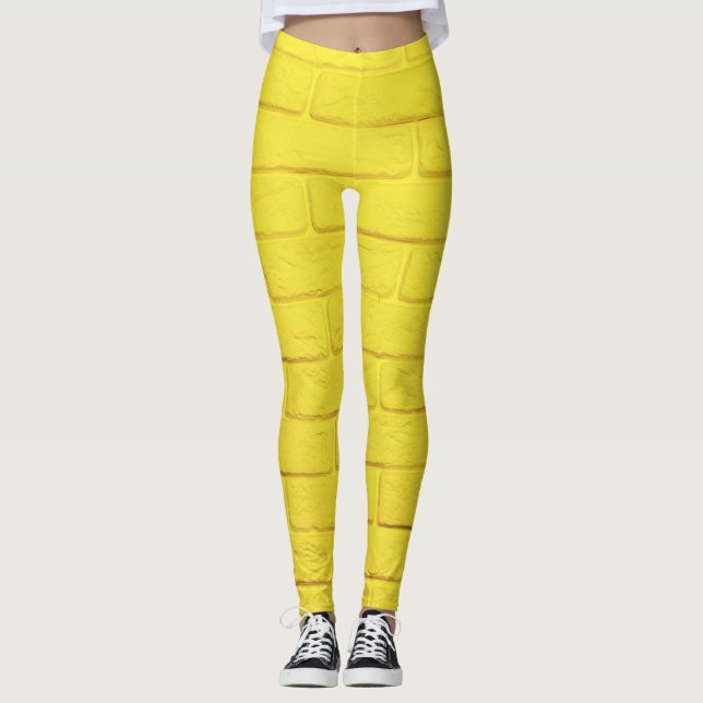 Leggings pared de ladrillo amarillo (Anverso)