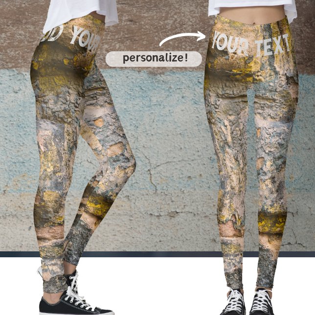 Leggings Pared de ladrillo pintado (Subido por el creador)