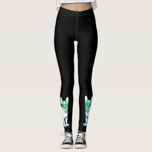 Leggings Pareja de Bulldoges de Francia