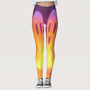 Leggings Pareja de fantasmas íntima - Resplandor en el arte