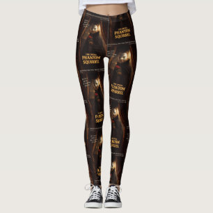 Leggings Parodia de la Ópera del Fantasma de la Ardilla