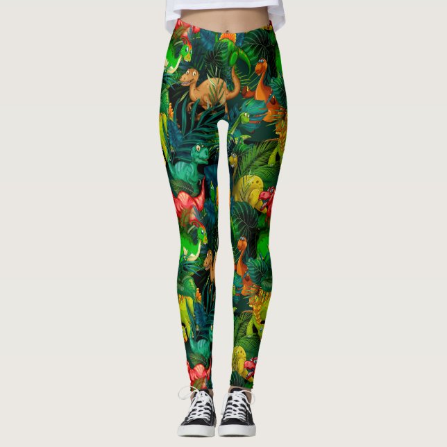 Leggings Parque Dinosaur (Anverso)