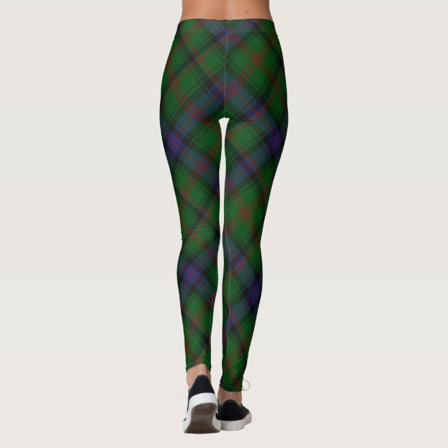 Leggings Parroquia de color verde (Reverso)