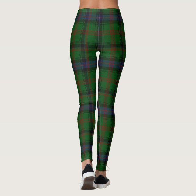 Leggings Parroquia de color verde (Reverso)