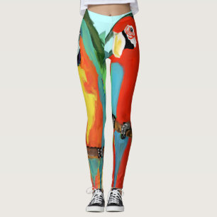 LEGGINGS PARROS