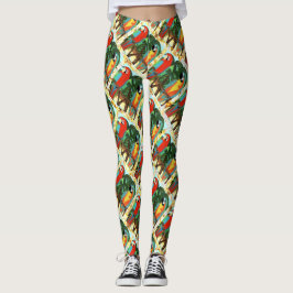 LEGGINGS PARROS