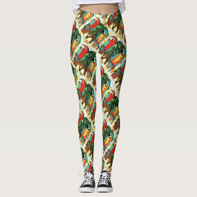 LEGGINGS PARROS (Anverso)