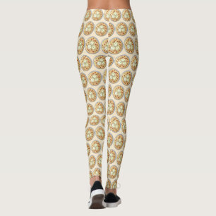 Leggings Pascua de la sopa de bolas Matzo Matzah de cocina