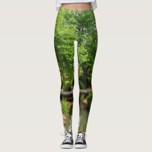 Leggings Paseo por la Primavera Verde
