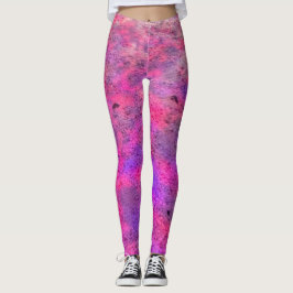 Leggings Pasión por los patrones rosados