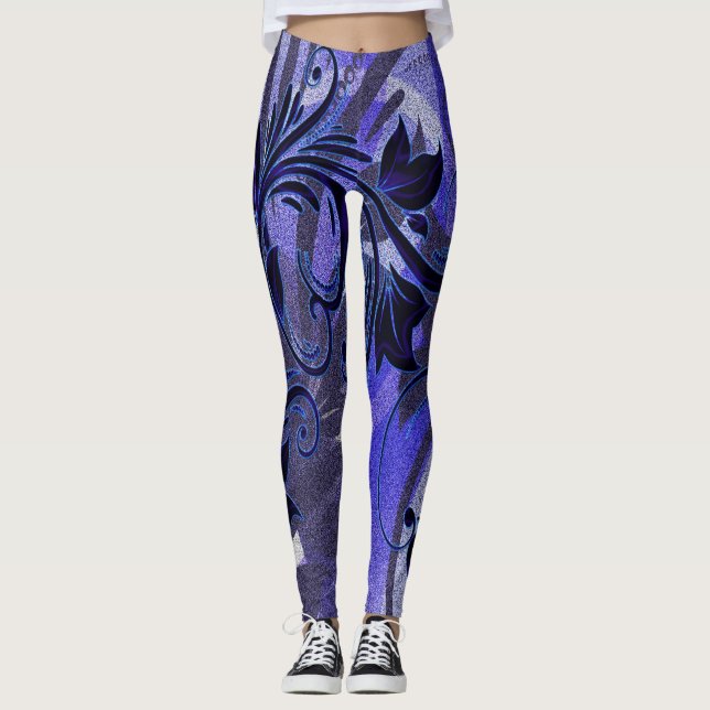 Leggings Pasión púrpura (Anverso)
