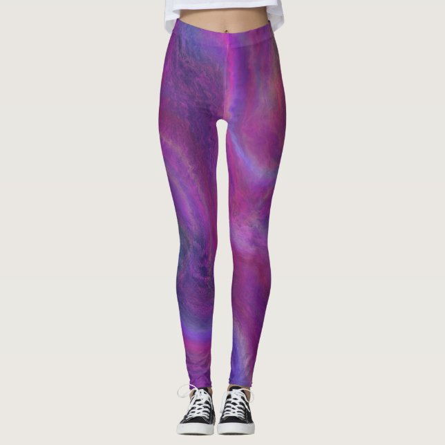 Leggings Pasión Púrpura (Anverso)