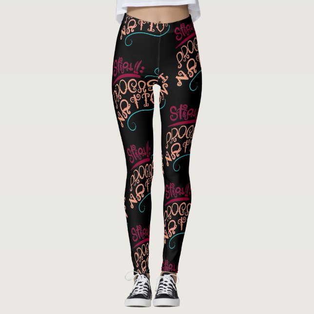Leggings Paso 1: Procrastinación (Anverso)