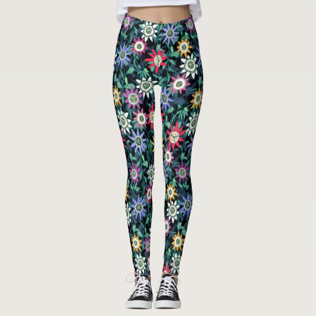 Leggings passiflora (Anverso)