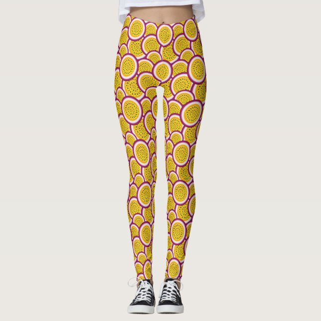 Leggings Passion fruit slices (Anverso)