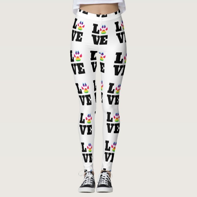 Leggings Pasta arco iris (Anverso)