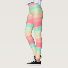 Leggings Pastel bonito rayado
