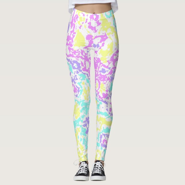 Leggings Pastel Camo (Anverso)