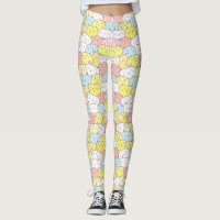 PASTEL COLOR AMARILLO AZUL ROSA CUTE GATOS ILUSTRA
