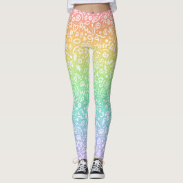 Leggings Pastel de garrapatas