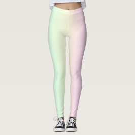 Leggings Pastel de piernas arcoiris
