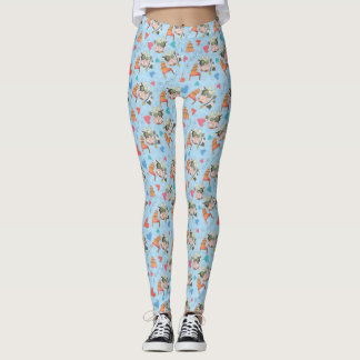 Leggings Pastel de vaca