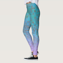 Leggings Pastel Gradient Geo Brillante