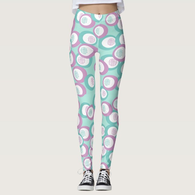 Leggings Pastel Ovals (Anverso)