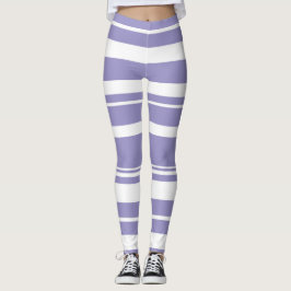Leggings Pastel Pale Lavender Purple Resumen Arte