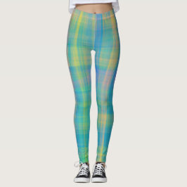 Leggings Pastel Plaid