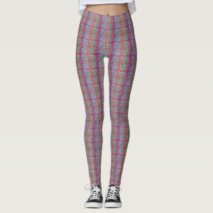 Leggings Pastel Resumen Arte