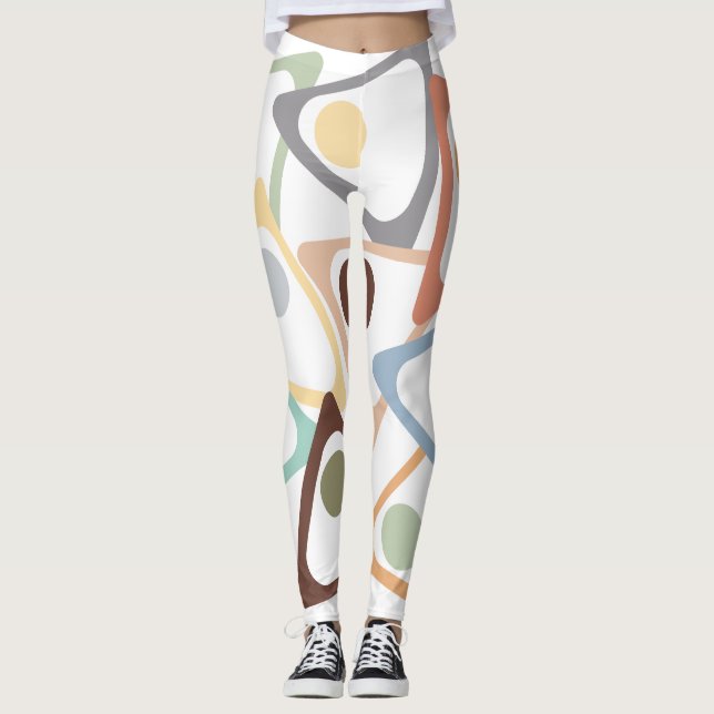 Leggings Pastel Triangles (Anverso)
