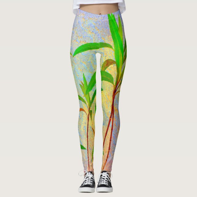 Leggings Pastel tropical (Anverso)