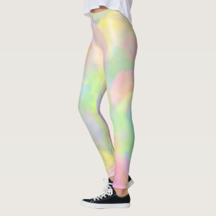 Leggings Pasteles abstractos coloridos