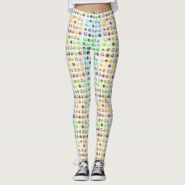 Leggings Pasteles de Pascua de Arte Pop 2