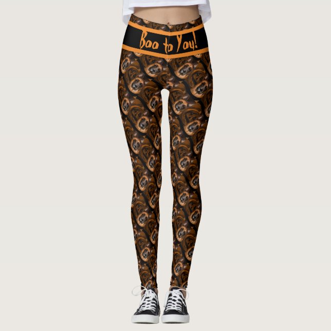 Leggings Pastor Alemán  (Anverso)