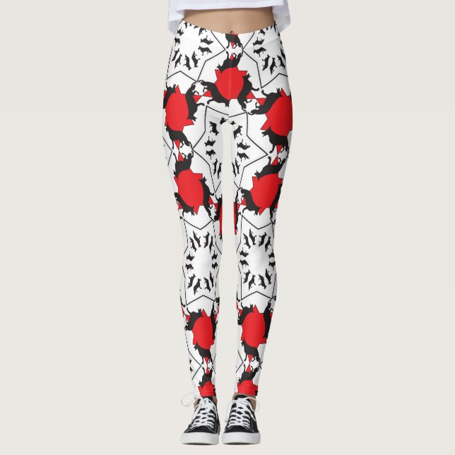 Leggings Pastores alemanes (Anverso)