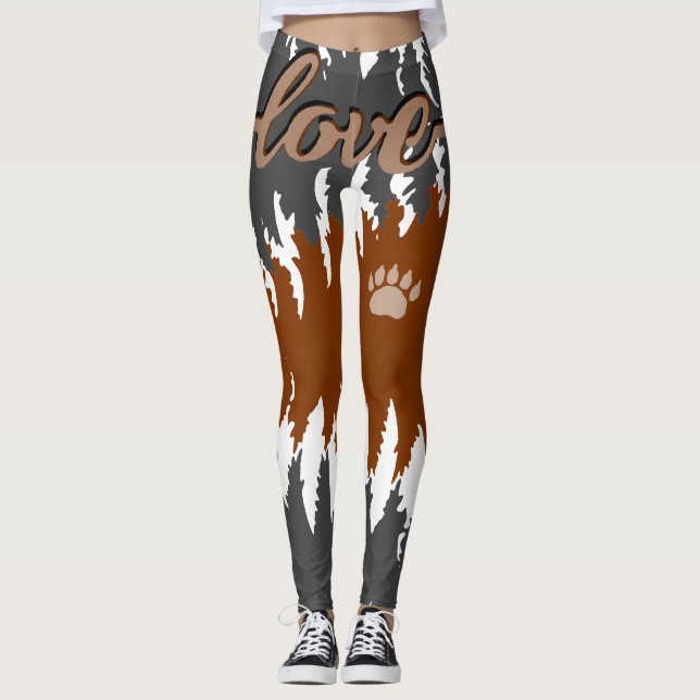 Leggings Pata de oso (Anverso)