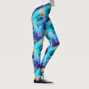 Leggings Patas de oso en el azul 2,0 - polainas