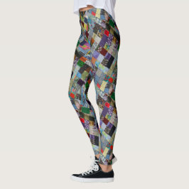 LEGGINGS PATCHWORK-10-D